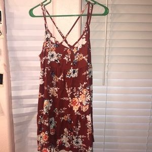 Red dress for spring 💗